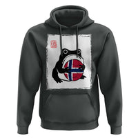 Grumpy Frog Norway Soccer Fan Hoodie Japanese Style Match Day