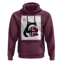 Grumpy Frog Norway Soccer Fan Hoodie Japanese Style Match Day