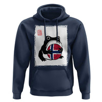 Grumpy Frog Norway Soccer Fan Hoodie Japanese Style Match Day