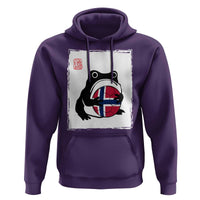 Grumpy Frog Norway Soccer Fan Hoodie Japanese Style Match Day