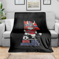 Ro Ro Norway Throw Blanket Norwegian Pride Cat Lover Norway Flag Gift