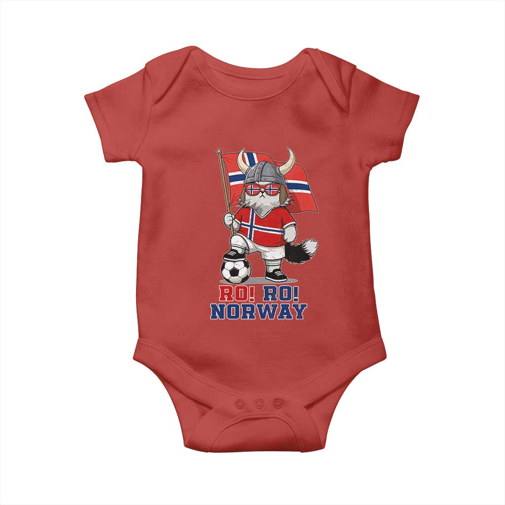 Ro Ro Norway Baby Onesie Norwegian Pride Cat Lover Norway Flag Gift