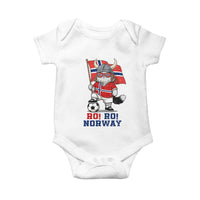 Ro Ro Norway Baby Onesie Norwegian Pride Cat Lover Norway Flag Gift