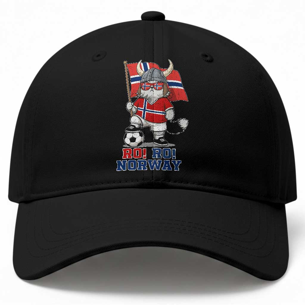 Ro Ro Norway Baseball Cap Norwegian Pride Cat Lover Norway Flag Gift
