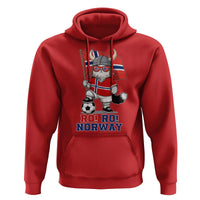 Ro Ro Norway Hoodie Norwegian Pride Cat Lover Norway Flag Gift