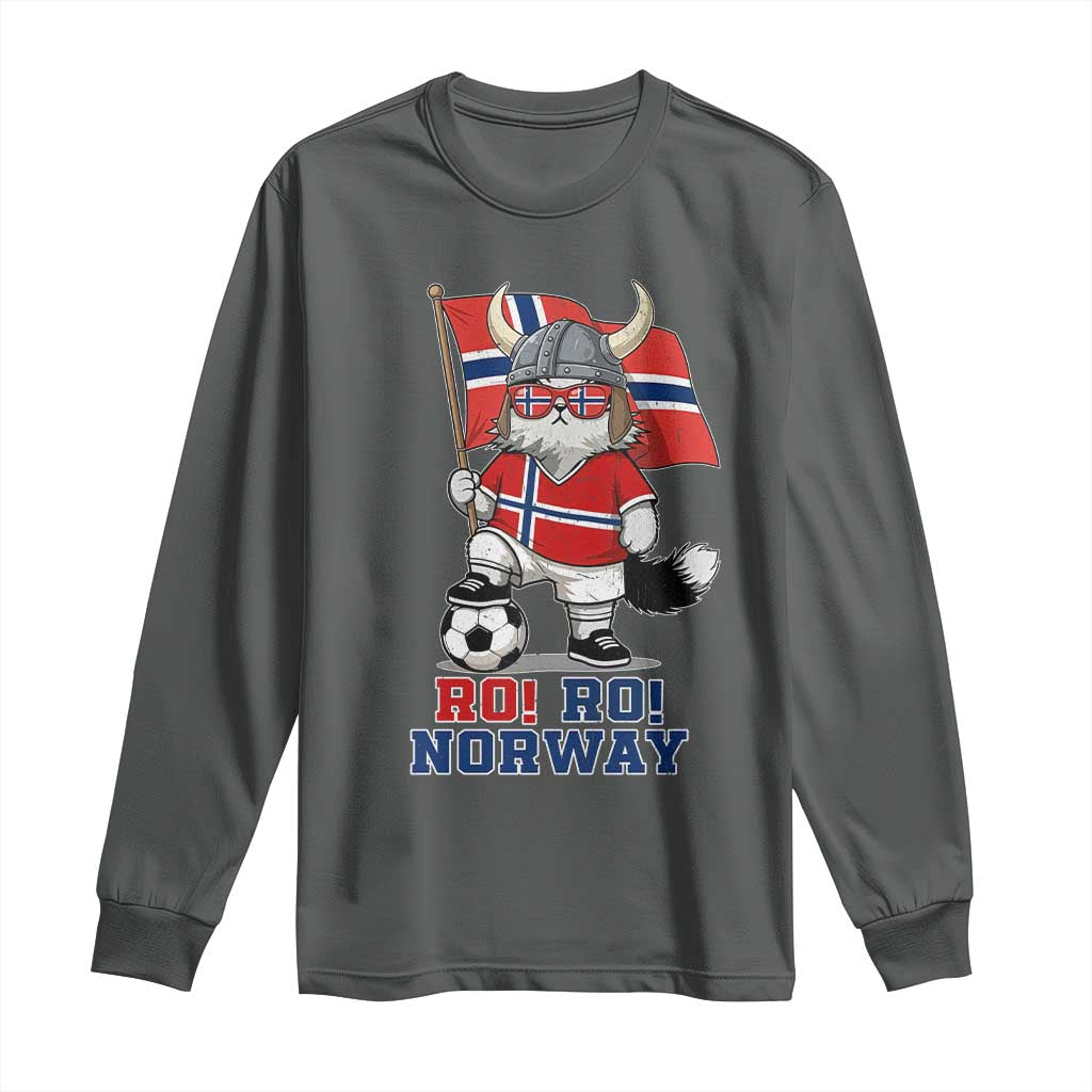 Ro Ro Norway Long Sleeve Shirt Norwegian Pride Cat Lover Norway Flag Gift