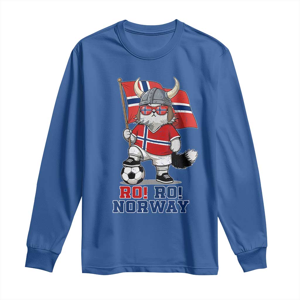 Ro Ro Norway Long Sleeve Shirt Norwegian Pride Cat Lover Norway Flag Gift