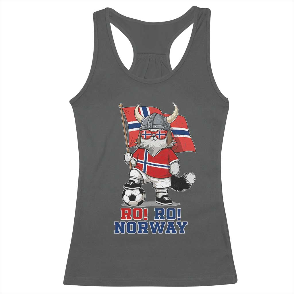Ro Ro Norway Racerback Tank Top Norwegian Pride Cat Lover Norway Flag Gift