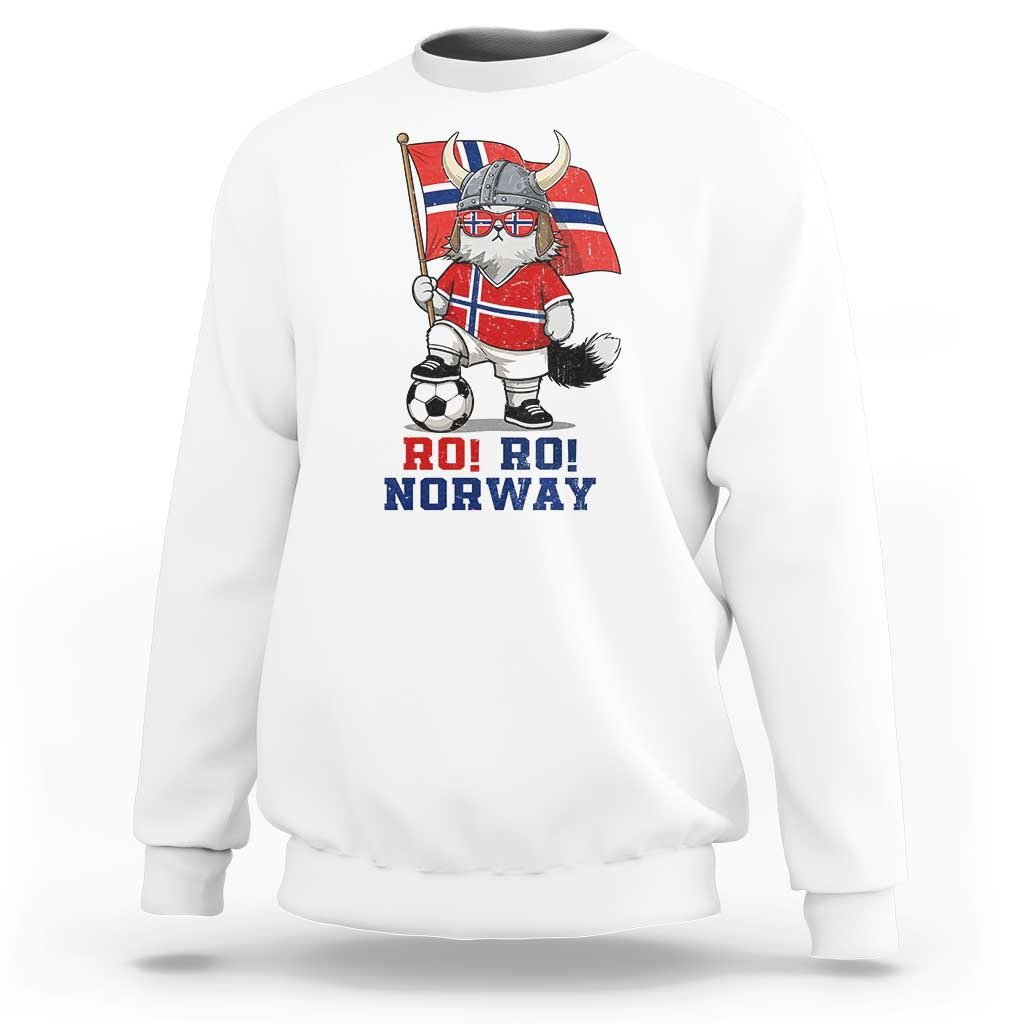 Ro Ro Norway Sweatshirt Norwegian Pride Cat Lover Norway Flag Gift