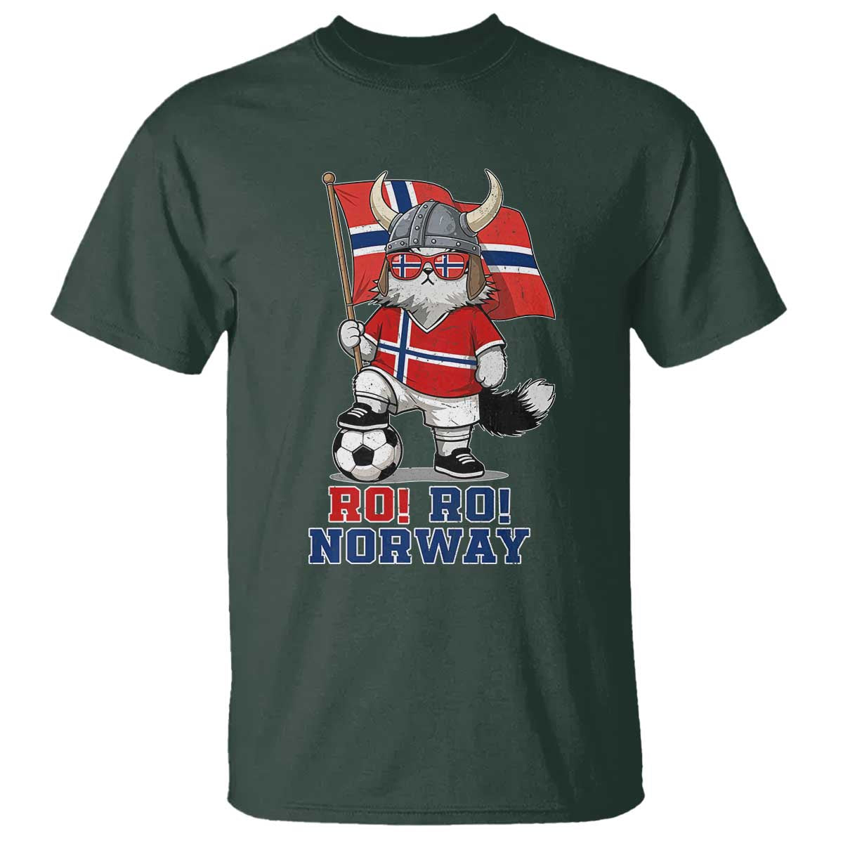 Ro Ro Norway T Shirt Norwegian Pride Cat Lover Norway Flag Gift