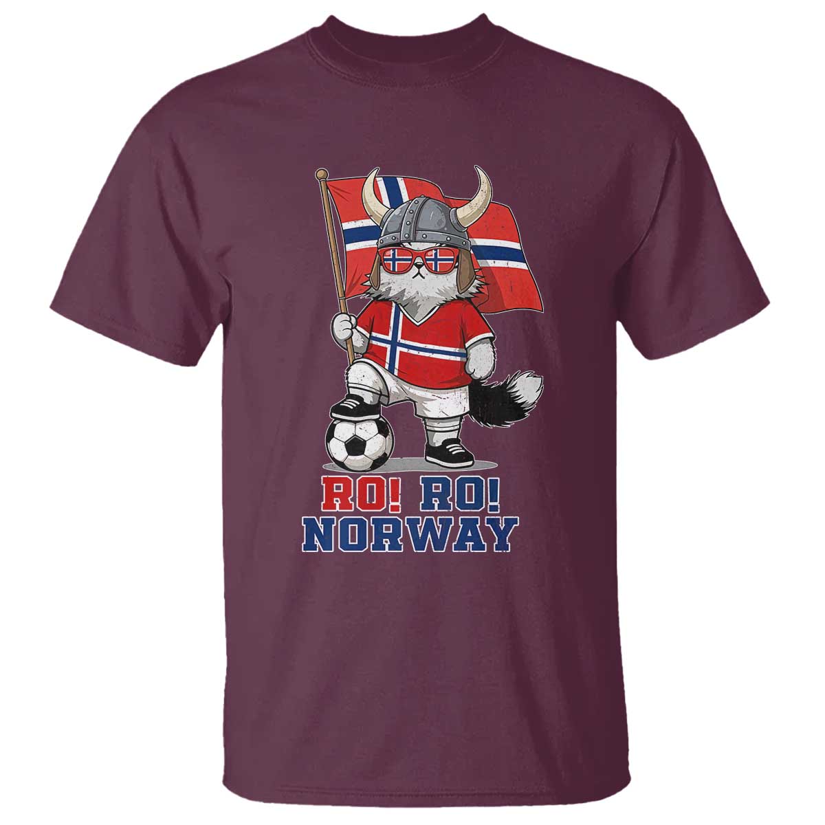 Ro Ro Norway T Shirt Norwegian Pride Cat Lover Norway Flag Gift