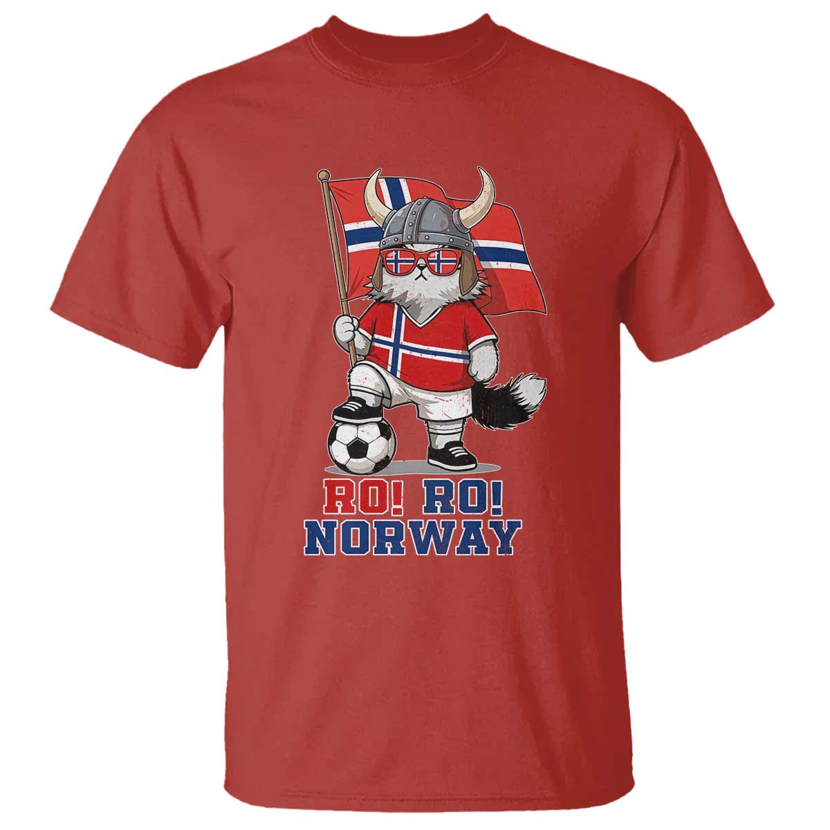 Ro Ro Norway T Shirt Norwegian Pride Cat Lover Norway Flag Gift