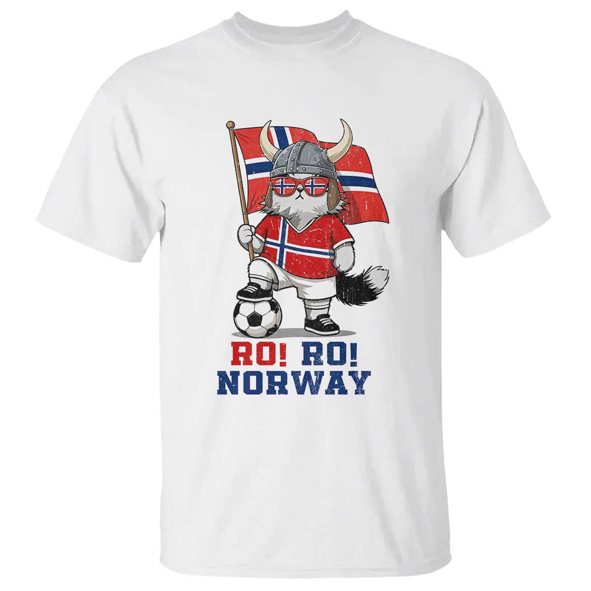 Ro Ro Norway T Shirt Norwegian Pride Cat Lover Norway Flag Gift