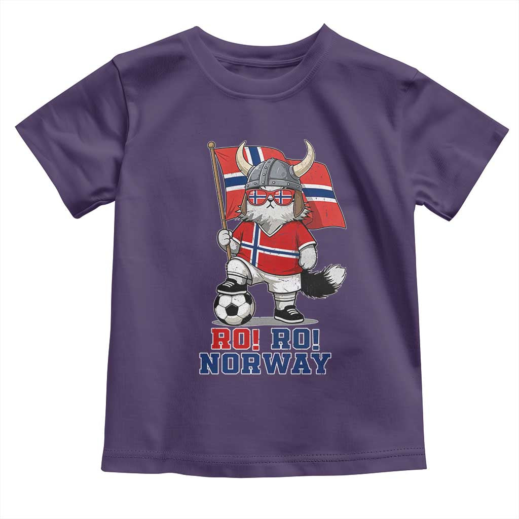 Ro Ro Norway Toddler T Shirt Norwegian Pride Cat Lover Norway Flag Gift