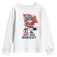 Ro Ro Norway Youth Sweatshirt Norwegian Pride Cat Lover Norway Flag Gift