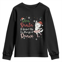 Funny Christmas Ballet Cat Lover Youth Sweatshirt Dear Santa It Was Not Me - Wonder Print Shop