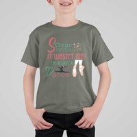 Funny Christmas Ballet Dancer Gift T Shirt For Kid Dear Santa It Was Not Me - Wonder Print Shop