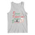 Funny Christmas Ballet Dancer Gift Tank Top Dear Santa It Was Not Me - Wonder Print Shop