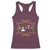 Ballet Lover Christmas Racerback Tank Top Funny Gingerbread Santa Snowman Dance - Wonder Print Shop
