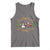 Ballet Lover Christmas Tank Top Funny Gingerbread Santa Snowman Dance - Wonder Print Shop