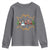 Ballet Lover Christmas Youth Sweatshirt Funny Gingerbread Santa Snowman Dance - Wonder Print Shop