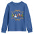 Ballet Lover Christmas Youth Sweatshirt Funny Gingerbread Santa Snowman Dance - Wonder Print Shop