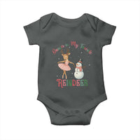 Christmas Ballet Reindeer Baby Onesie Dancer Is My Favorite Reindeer Gift - Wonder Print Shop