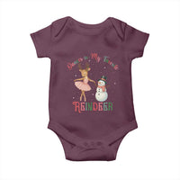 Christmas Ballet Reindeer Baby Onesie Dancer Is My Favorite Reindeer Gift - Wonder Print Shop