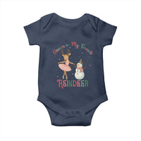 Christmas Ballet Reindeer Baby Onesie Dancer Is My Favorite Reindeer Gift - Wonder Print Shop