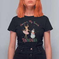 Christmas Ballet Reindeer T Shirt For Women Dancer Is My Favorite Reindeer Gift - Wonder Print Shop