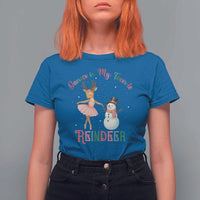 Christmas Ballet Reindeer T Shirt For Women Dancer Is My Favorite Reindeer Gift - Wonder Print Shop