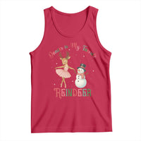 Christmas Ballet Reindeer Tank Top Dancer Is My Favorite Reindeer Gift - Wonder Print Shop