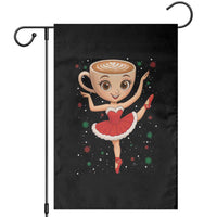 Funny Christmas Garden Flag Ballerina Cappuccino Brainrot Meme Gift - Wonder Print Shop