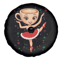 Funny Christmas Spare Tire Cover Ballerina Cappuccino Brainrot Meme Gift - Wonder Print Shop