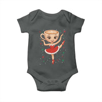 Funny Christmas Baby Onesie Ballerina Cappuccino Brainrot Meme Gift - Wonder Print Shop