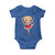 Funny Christmas Baby Onesie Ballerina Cappuccino Brainrot Meme Gift - Wonder Print Shop