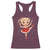 Funny Christmas Racerback Tank Top Ballerina Cappuccino Brainrot Meme Gift - Wonder Print Shop