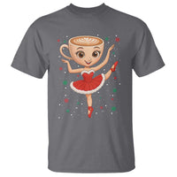 Funny Christmas T Shirt Ballerina Cappuccino Brainrot Meme Gift - Wonder Print Shop