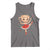 Funny Christmas Tank Top Ballerina Cappuccino Brainrot Meme Gift - Wonder Print Shop