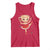 Funny Christmas Tank Top Ballerina Cappuccino Brainrot Meme Gift - Wonder Print Shop