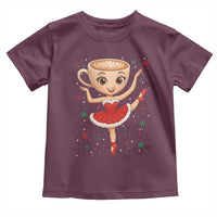 Funny Christmas Toddler T Shirt Ballerina Cappuccino Brainrot Meme Gift - Wonder Print Shop