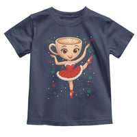 Funny Christmas Toddler T Shirt Ballerina Cappuccino Brainrot Meme Gift - Wonder Print Shop