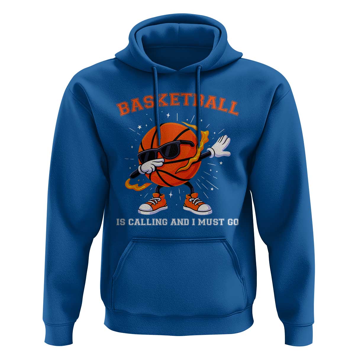 Funny Dabbing Basketball Is Calling And I Must Go Hoodie Gift For Player - Wonder Print Shop