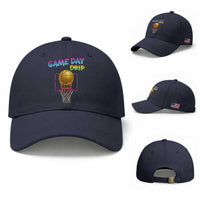 Game Day Drip Baseball Cap Funny Basketball Lover Street Style Design