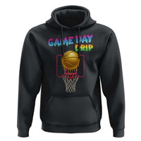 Game Day Drip Hoodie Funny Basketball Lover Street Style Design - Wonder Print Shop
