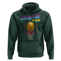 Game Day Drip Hoodie Funny Basketball Lover Street Style Design - Wonder Print Shop