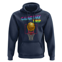 Game Day Drip Hoodie Funny Basketball Lover Street Style Design - Wonder Print Shop