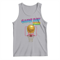 Game Day Drip Tank Top Funny Basketball Lover Street Style Design - Wonder Print Shop