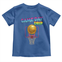 Game Day Drip Toddler T Shirt Funny Basketball Lover Street Style Design - Wonder Print Shop