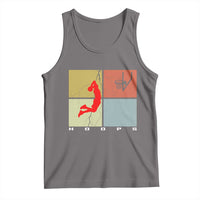 Hoops Life Tank Top Retro Basketball Dunk Silhouette - Wonder Print Shop